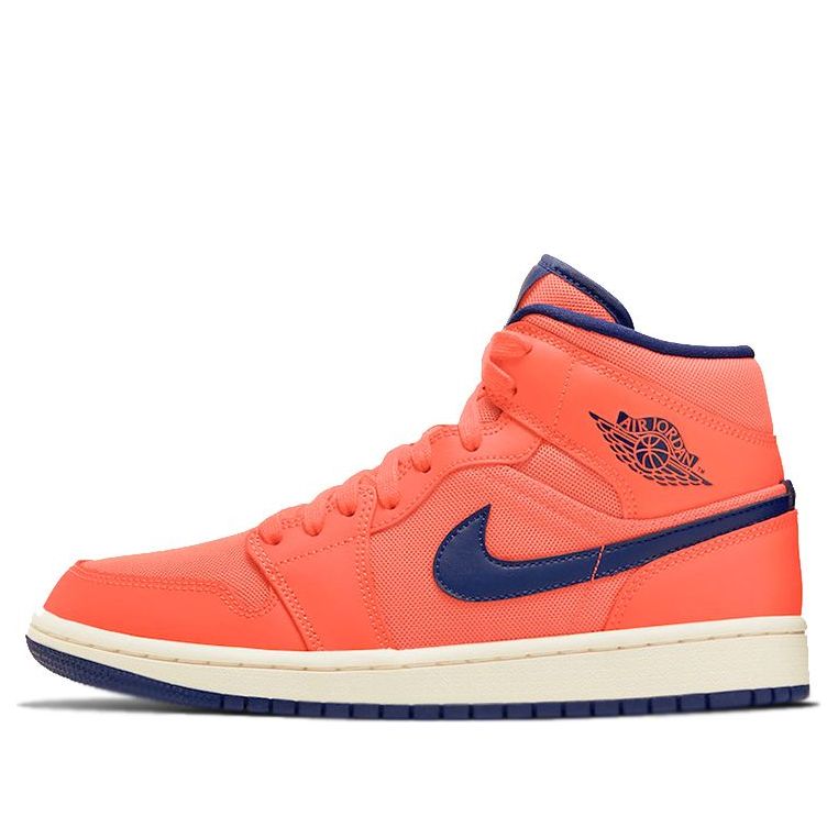 (WMNS) Air Jordan 1 Mid 'Turf Orange'  CD7240-804 Epochal Sneaker